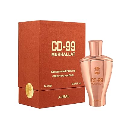 Ajmal-CD-99-Mukhallat-Concentrated-Perfume-Free-From-Alcohol-for-Unisex- 14-ml