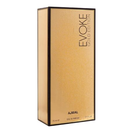 Ajmal Evoke Gold Edition Her Eau de Parfum (75ml) box