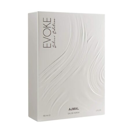 Ajmal Evoke Silver Edition Him Eau de Parfum (90ml) box