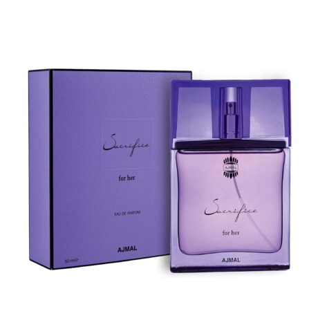 Sacrifice For Her EDP 50 ML, a sophisticated fragrance for women with aquatic, floral, and musky notes.