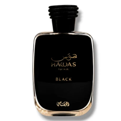 Rasasi Hawas Black Eau De Parfum 100ml - Bold and Sophisticated Perfume for Men