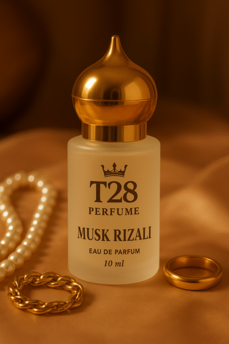 “A scent that defines royalty — Musk Rizali by T28 Perfume. Pure luxury in every drop.”