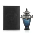“Majestic Platinum by Arabian Oud perfume bottle – luxury oriental and woody fragrance with premium silver-toned design.”